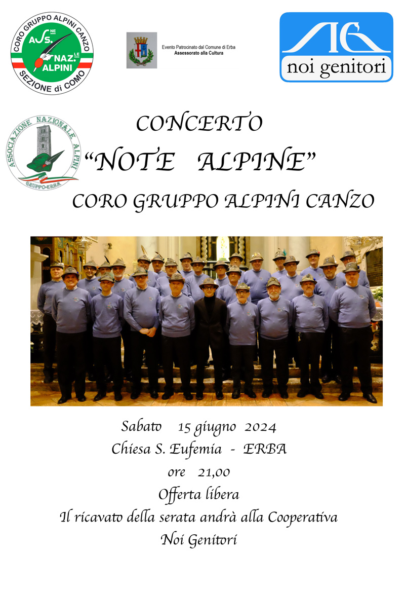 concerto note alpine manifesto